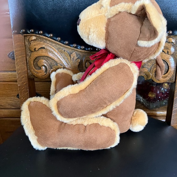 KIDS CUTE SOFT “BEAR” BY LAURELL’S ATTIC,HE SITS,10”, SWEET GIFT LQQK 👀 - Picture 6 of 8